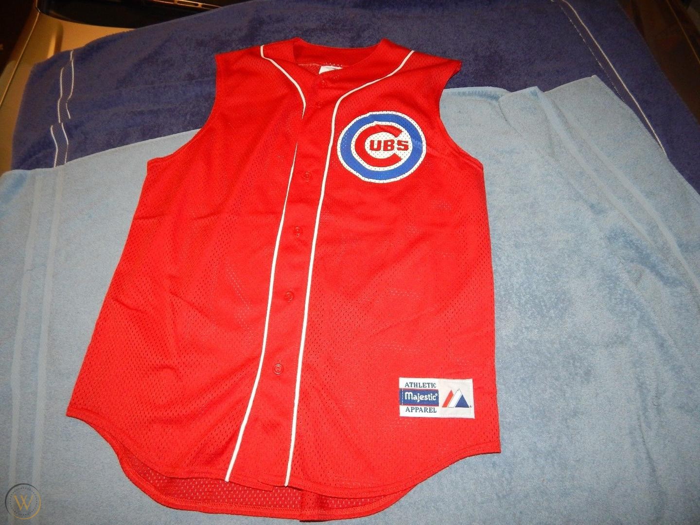 Custom Men Chicago Cubs Red Color MLB Jerseys->san francisco 49ers->NFL Jersey